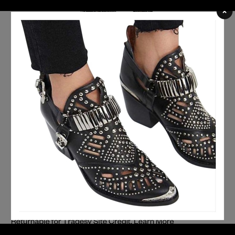 Jeffrey Campbell Calhoun Boot - Size 6
